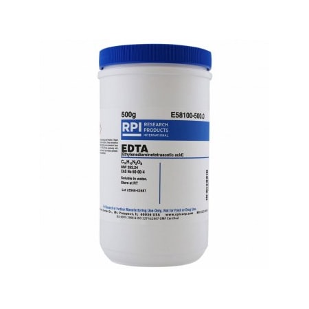 Rpi EDTA, Free Acid, 1 KG E58100-1000.0